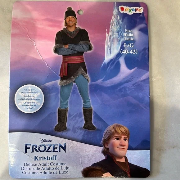 Disney Other Kristoff Disney Frozen Costume Large Poshmark